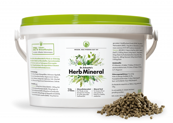 Dr. Schaette Herb Mineral Pellets 