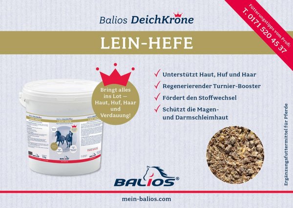 Balios Deichkrone Lein-Hefe 