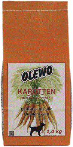 Olewo Karotten Pellets Hund 